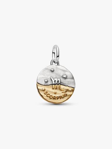 Stjernetegnet Skorpionen Medaljong Charm