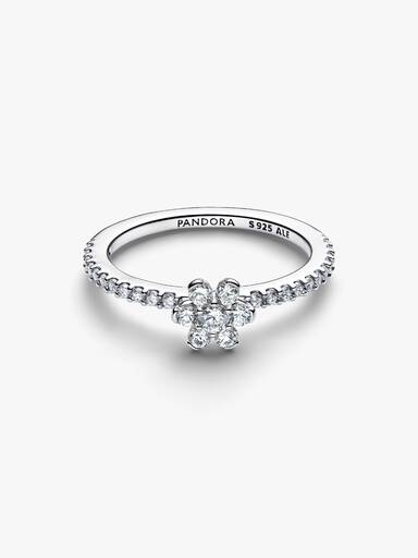 Funklende Blomst Ring