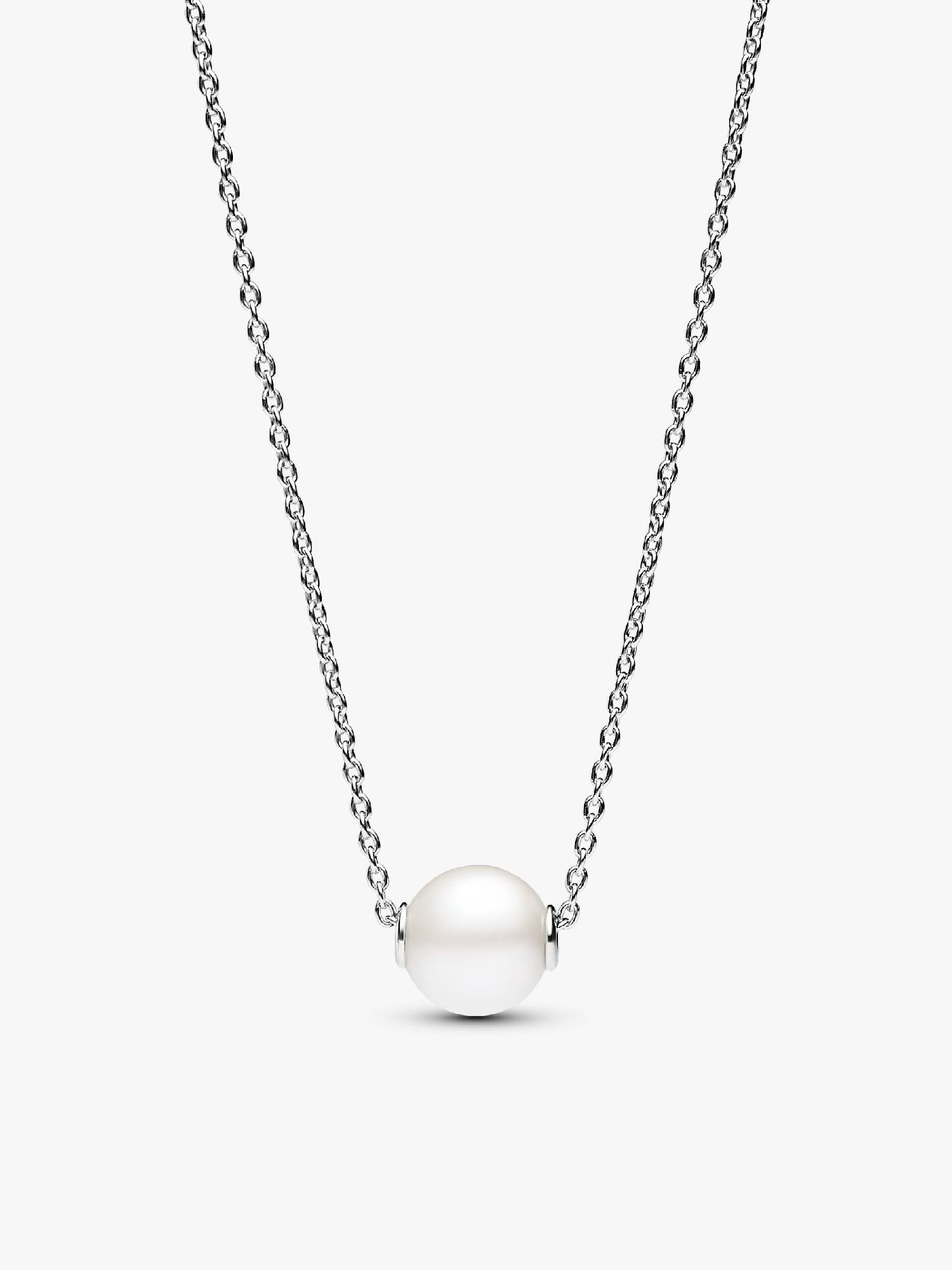 Behandlet Ferskvannskulturperle Collier Halskjede