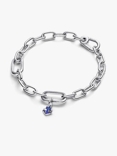 Blått Anker Mini Hengende Charm