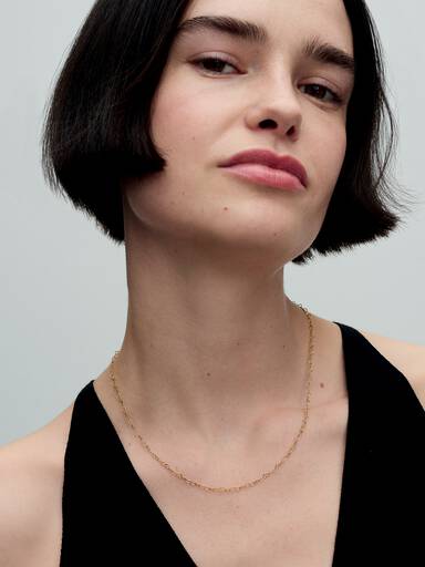 Koblede Hjerter Collier Halskjede
