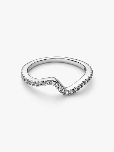 Funklende Bølge Ring