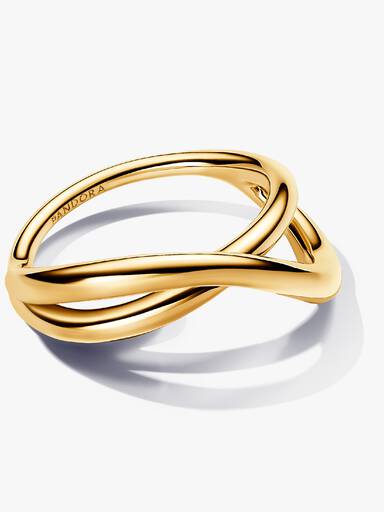 Infinityring med Organisk Form