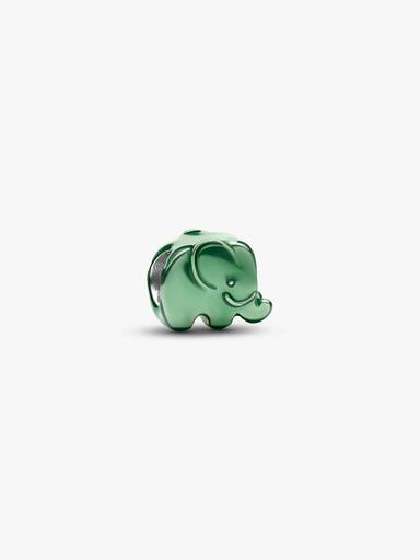 Grønn Elefant Mini Charm