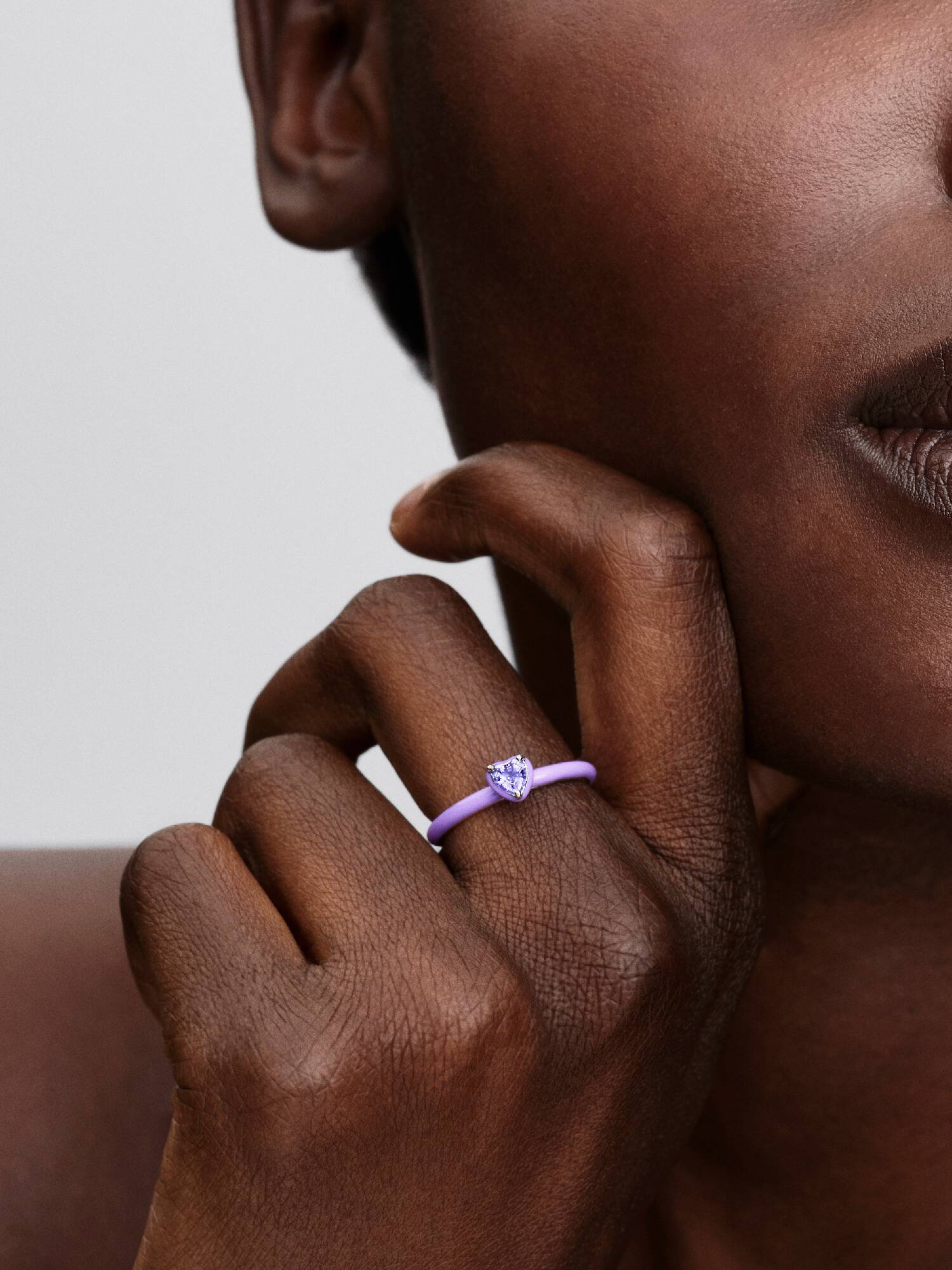 Lilla Chakra Hjerte Ring