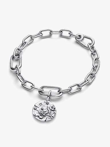 Kirsebærblomst Medaljong Charm