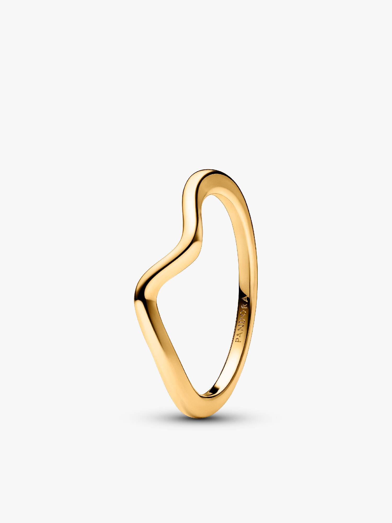 Polert Bølge Ring