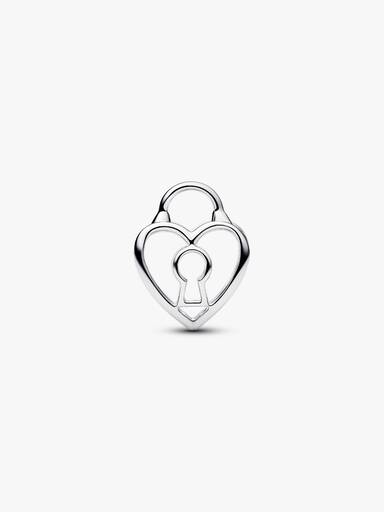 Openwork Hjerte Hengelås Charm
