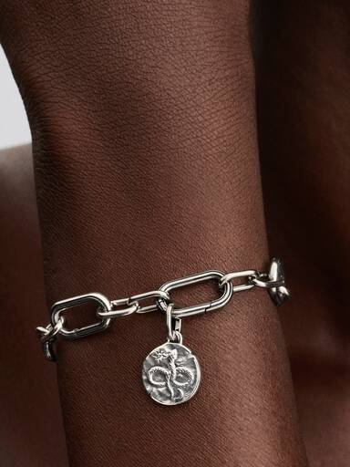 Infinity Medaljong Charm