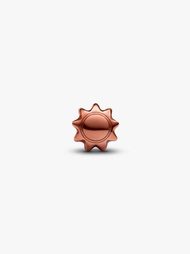 Oransje Sol Mini Charm