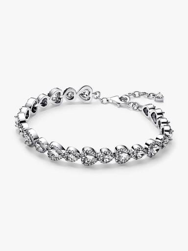 Halo Hjerter Armbånd