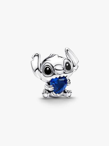 Disney Stitch Blått Hjerte Charm