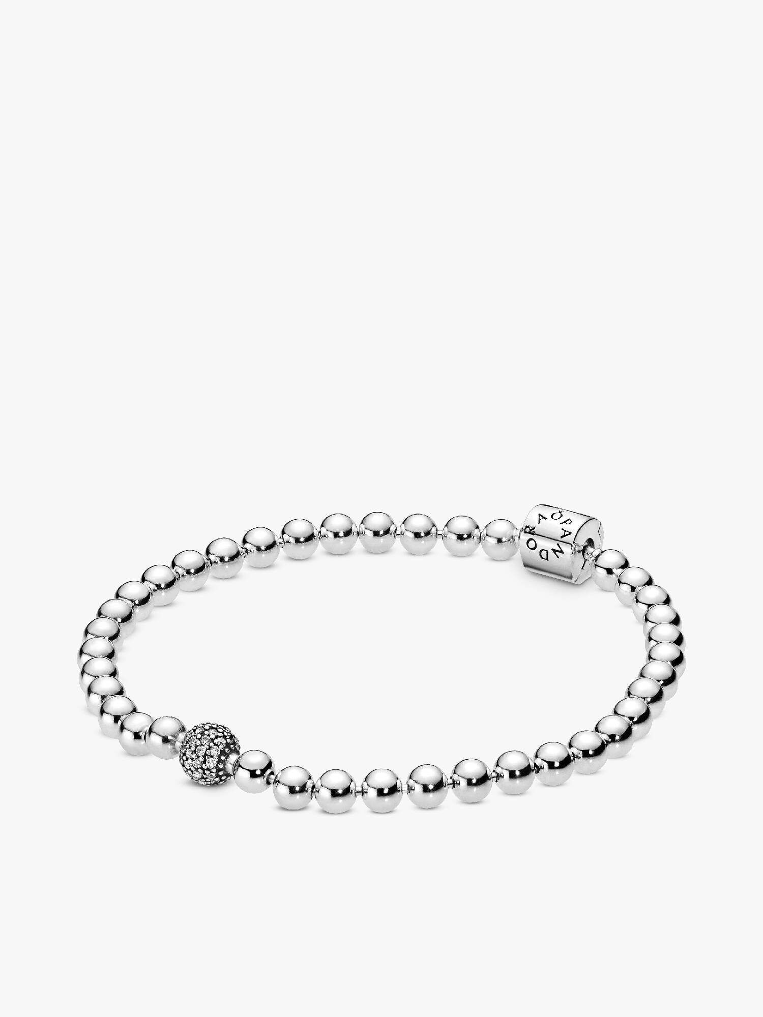 Beads & Pavé armbånd