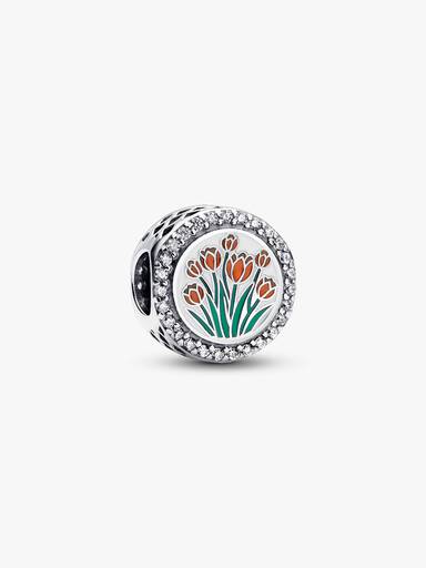 Graverbar tulipan-charm