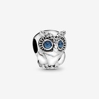 Sparkling Owl charm | Sterling sølv | Pandora NO