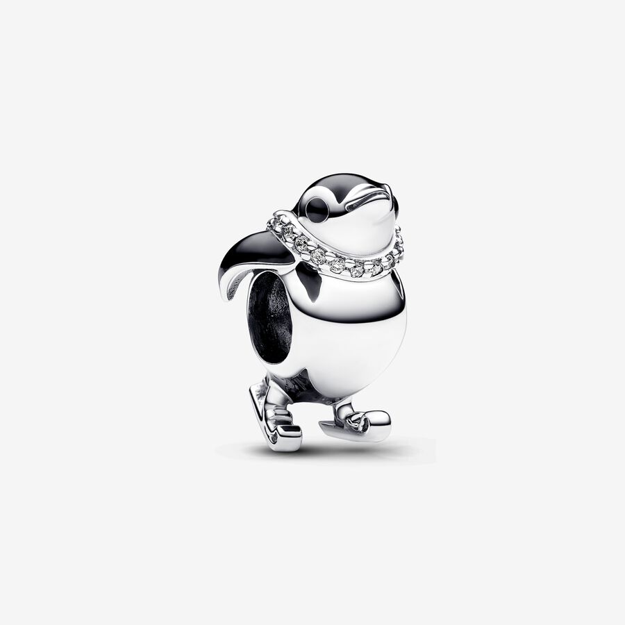 Pingvin på Ski Charm image number 0