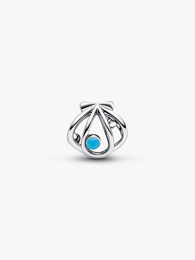 Openwork Skjell Charm