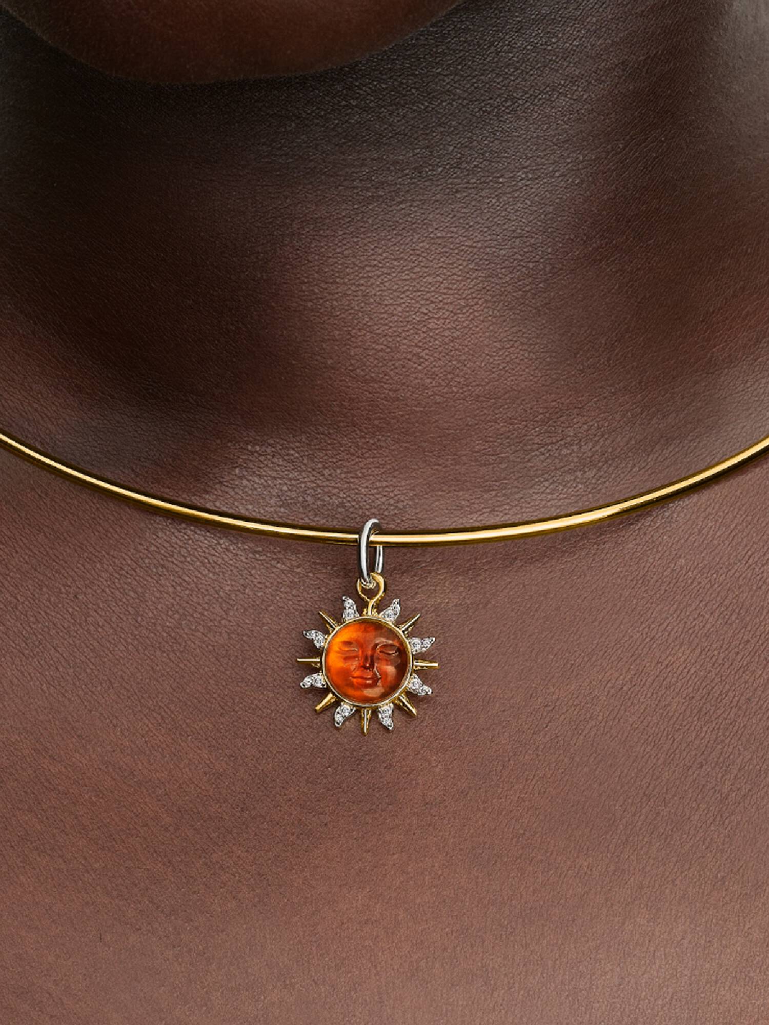 Virvlende Sol Tofarget Hengende Charm