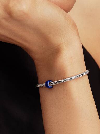 Blå Måne Mini Charm