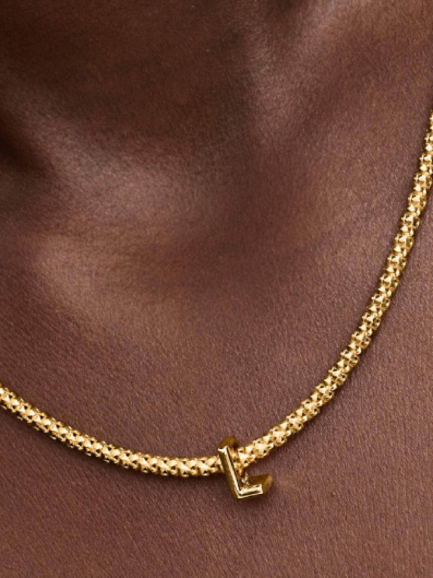 Mini Bokstaven L Alfabet Charm