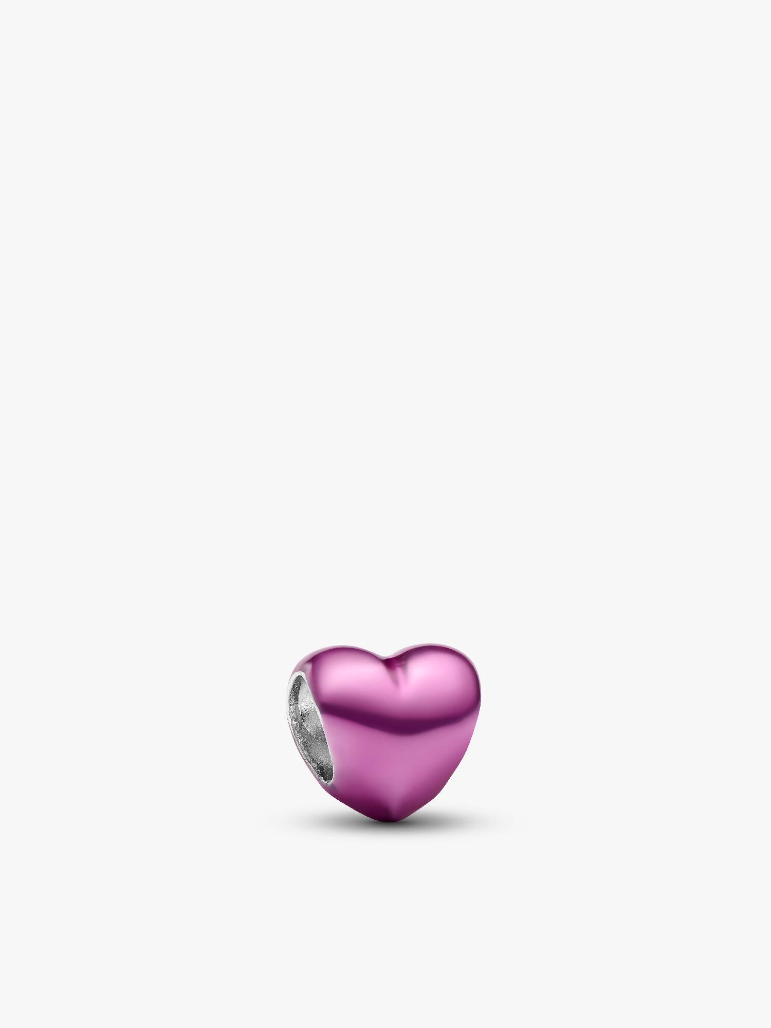 Pink Hjerte Mini Charm