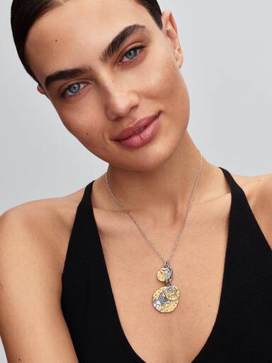 Stjernetegnet Løven Oversized Medaljong Charm