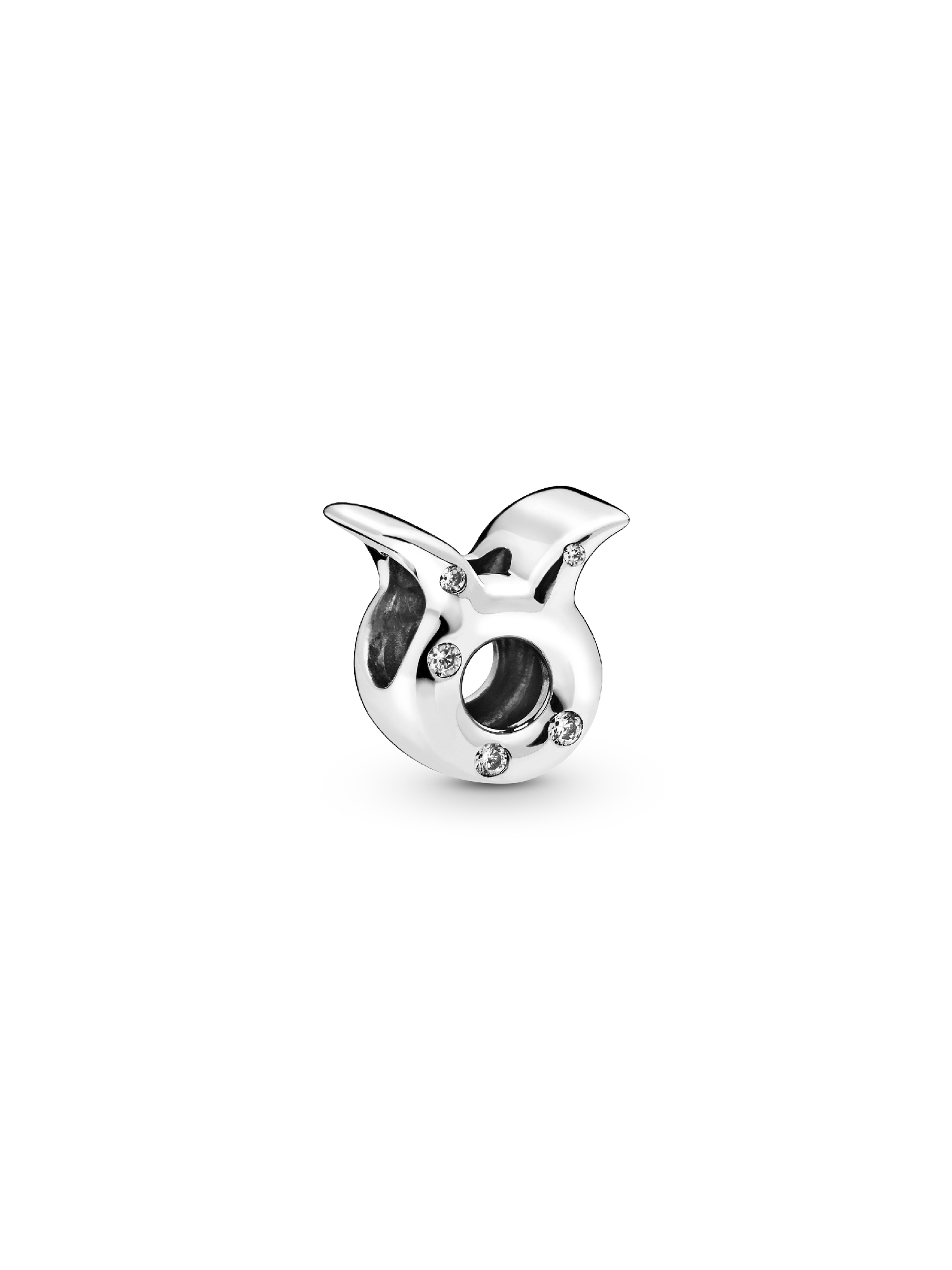 Sparkling Taurus Zodiac charm