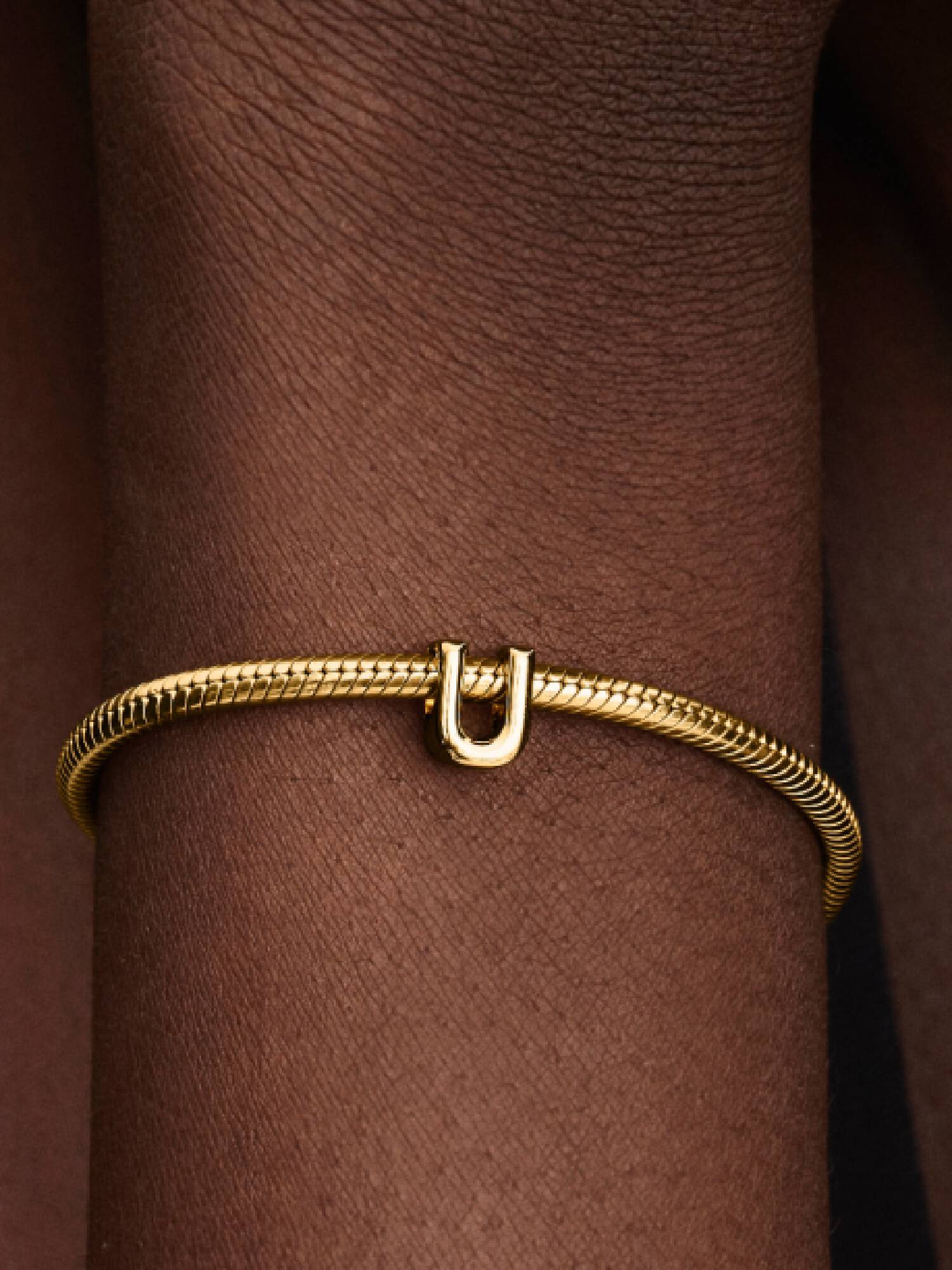 Mini Bokstaven U Alfabet Charm