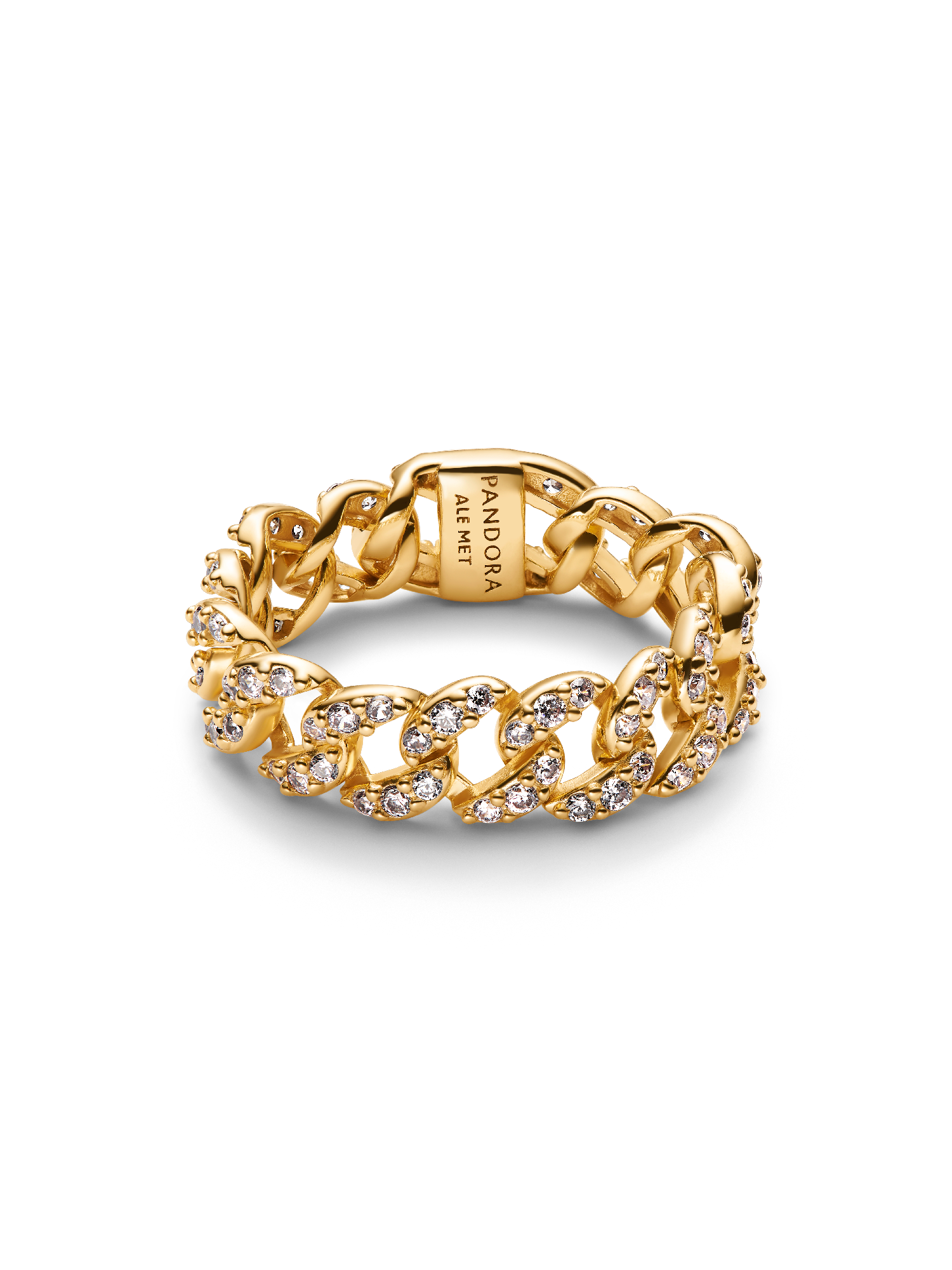 Pavé Kubansk Kjede Ring