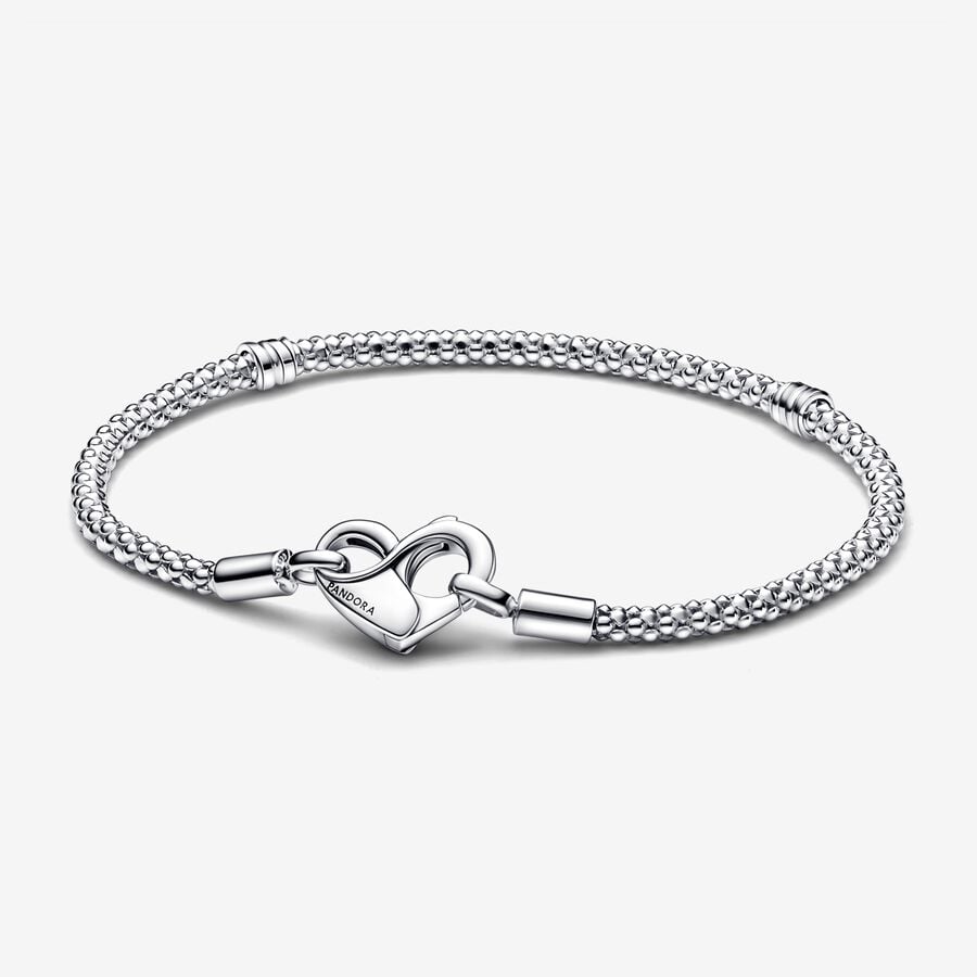 Pandora Moments Studded Chain Armbånd image number 0