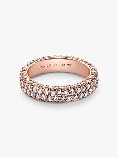 Pandora Timeless Pavé Dobbel Rad Ring