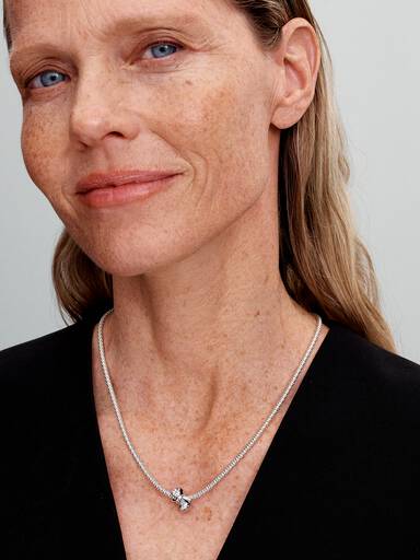 Funklende Sløyfe Charm