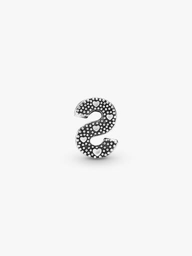 Bokstaven S Alfabet Charm