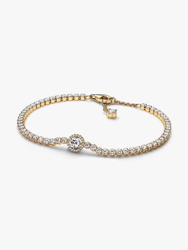 Funklende Ring Tennisarmbånd