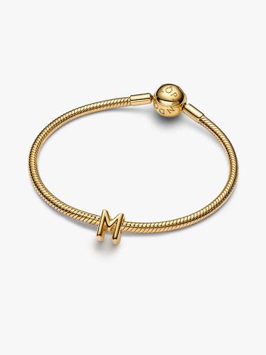 Mini Bokstaven M Alfabet Charm