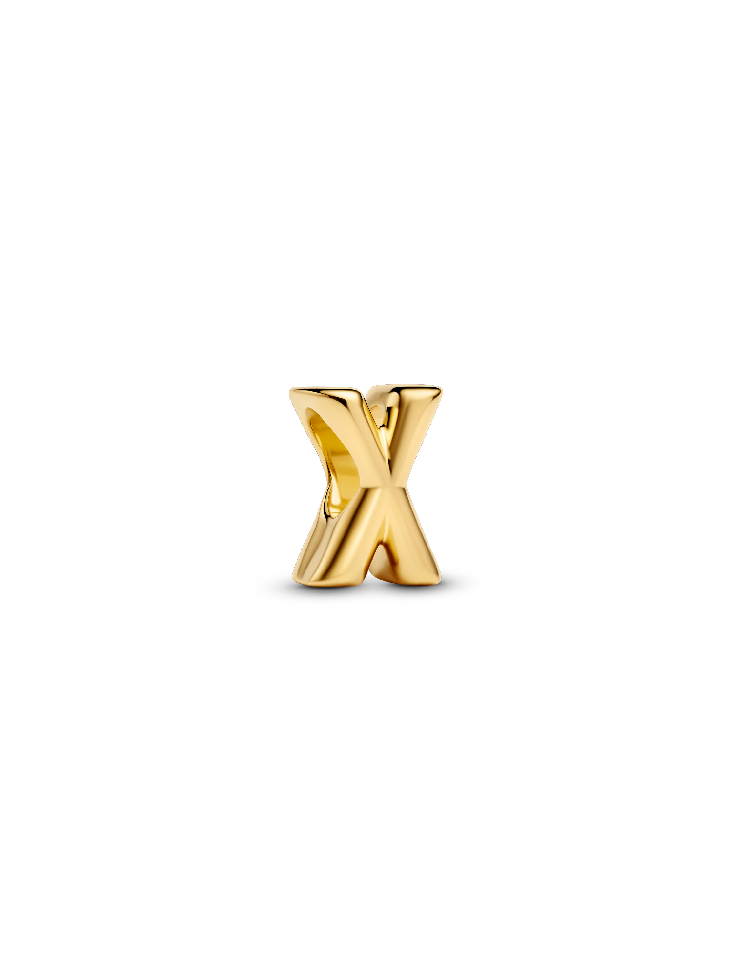 Mini Bokstaven X Alfabet Charm