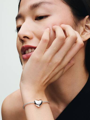 Be Love Inngraverbart Stort Hjerte Charm