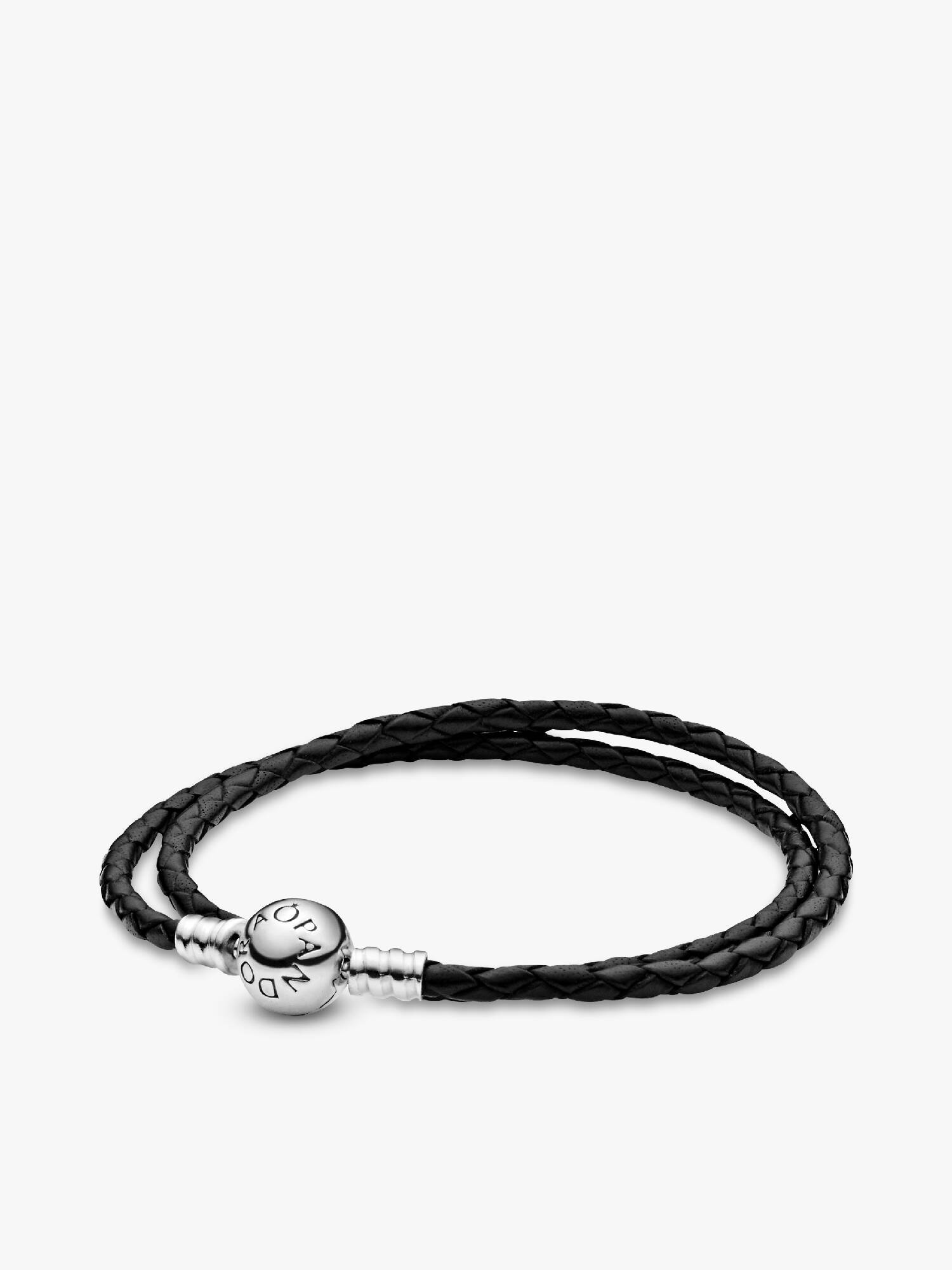 Armbånd med Dobbel Skinnrem