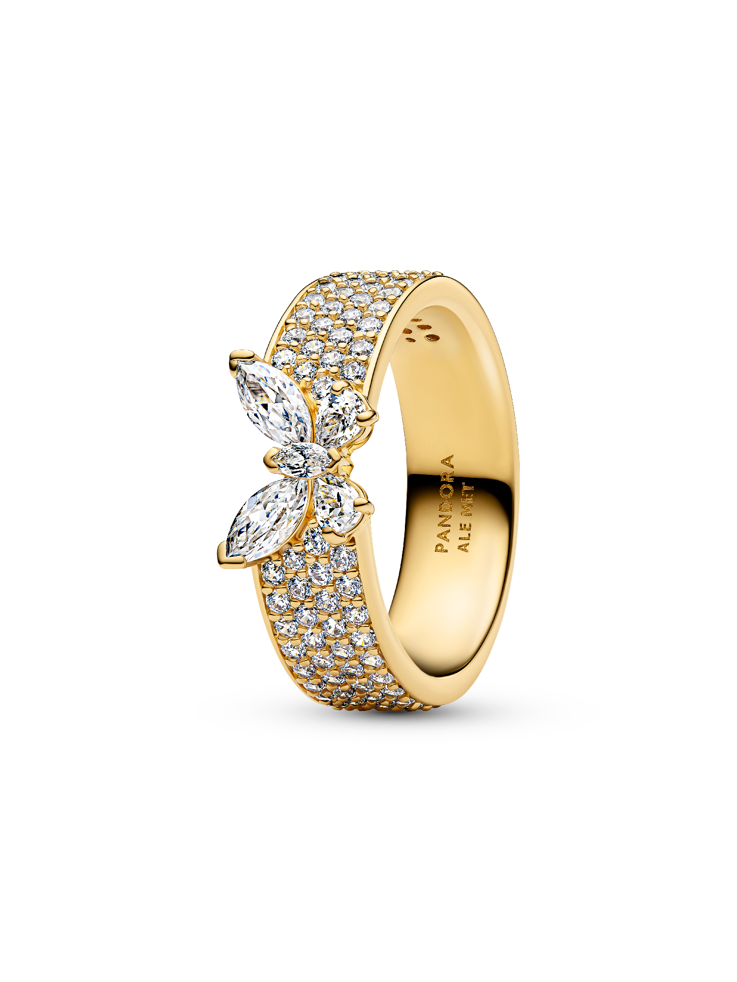 Funklende Sommerfugl Bred Ring