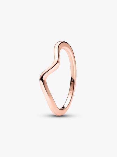 Polert Bølge Ring