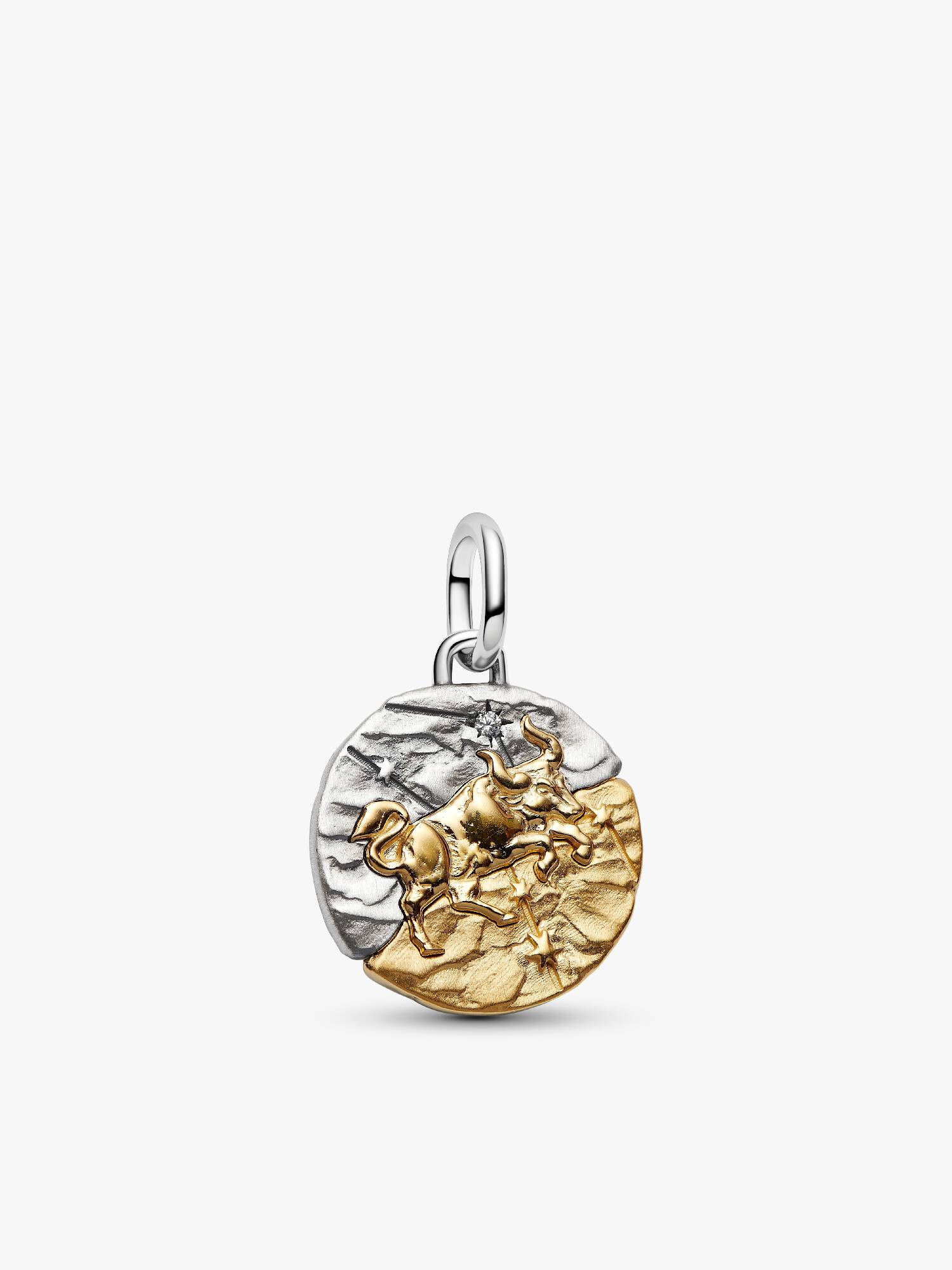 Stjernetegnet Tyren Medaljong Charm