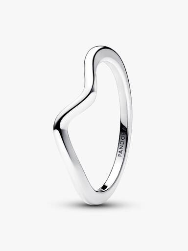 Polert Bølge Ring