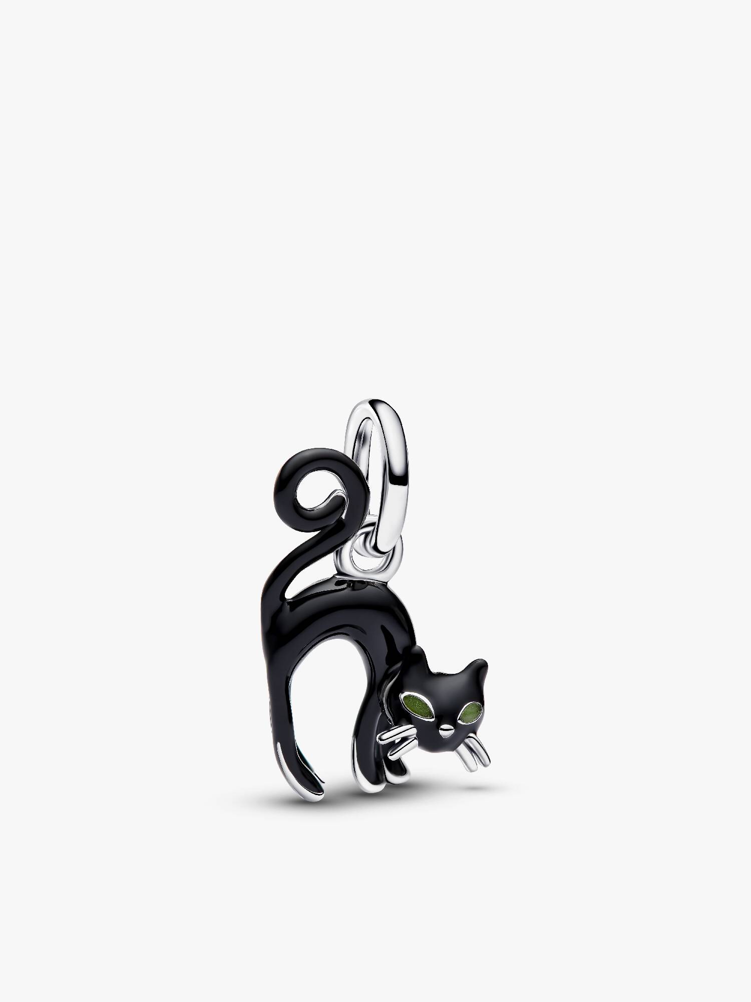 Svart Katt Hengende Charm