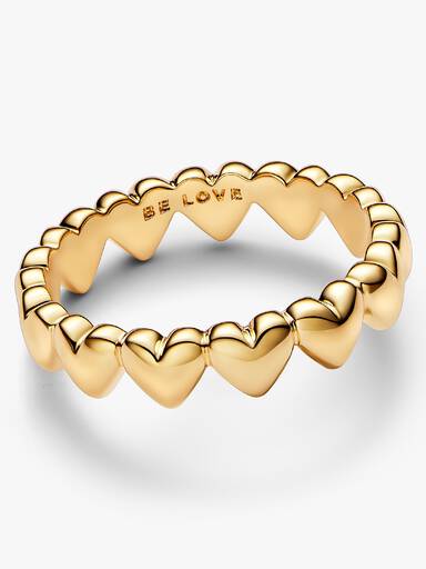 Rad med Hjerter Ring