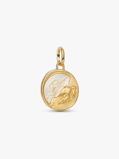 Pegasus Medaljong Charm