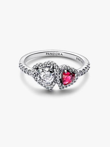 Halo Hjerter Ring