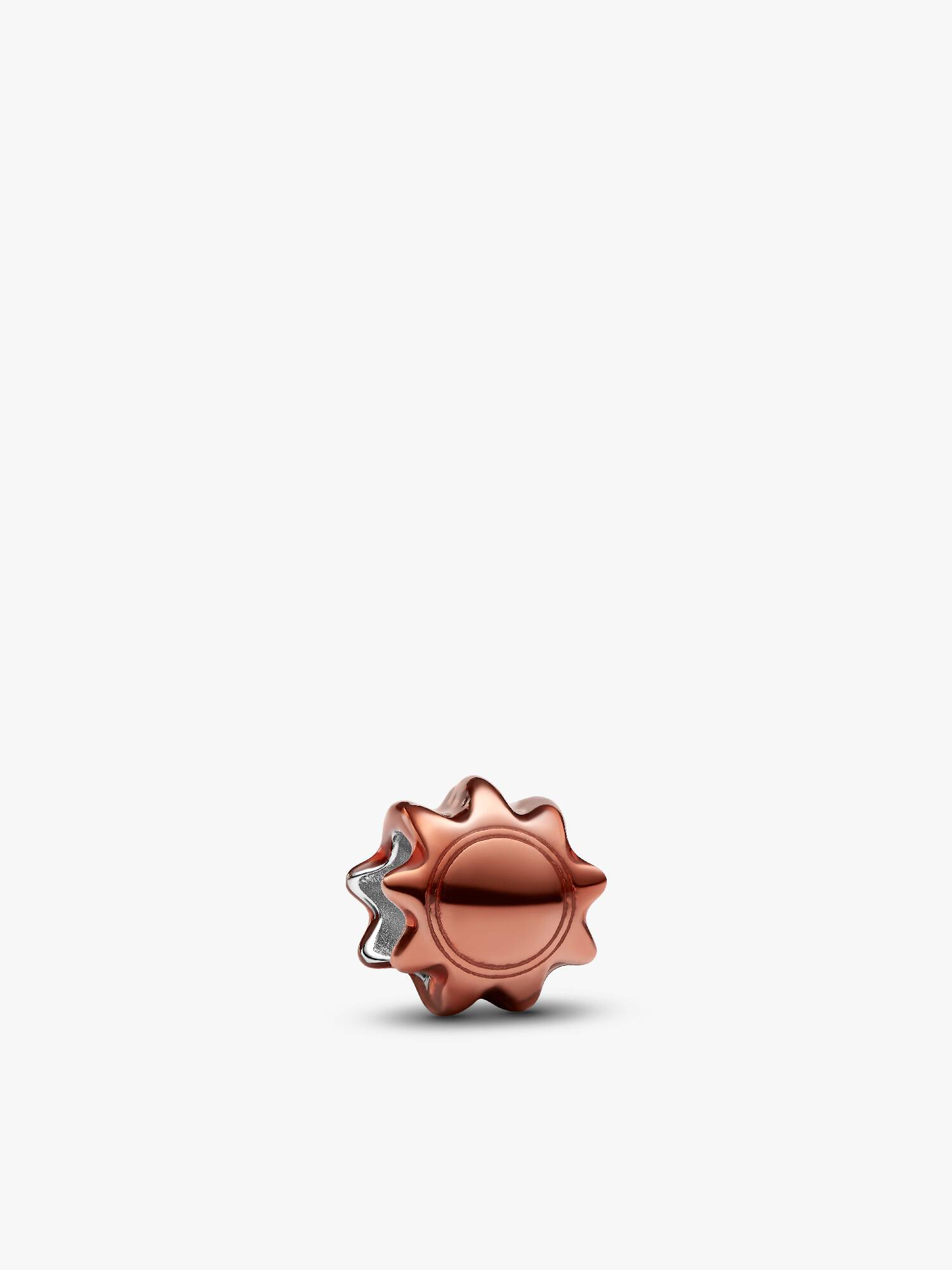 Oransje Sol Mini Charm