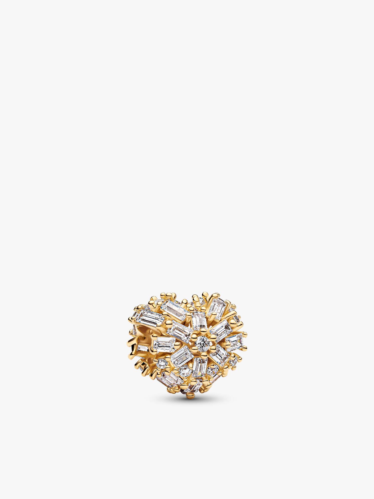 Funklende Hjerte Charm
