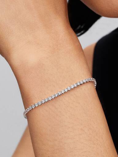 Funklende Tennisarmbånd