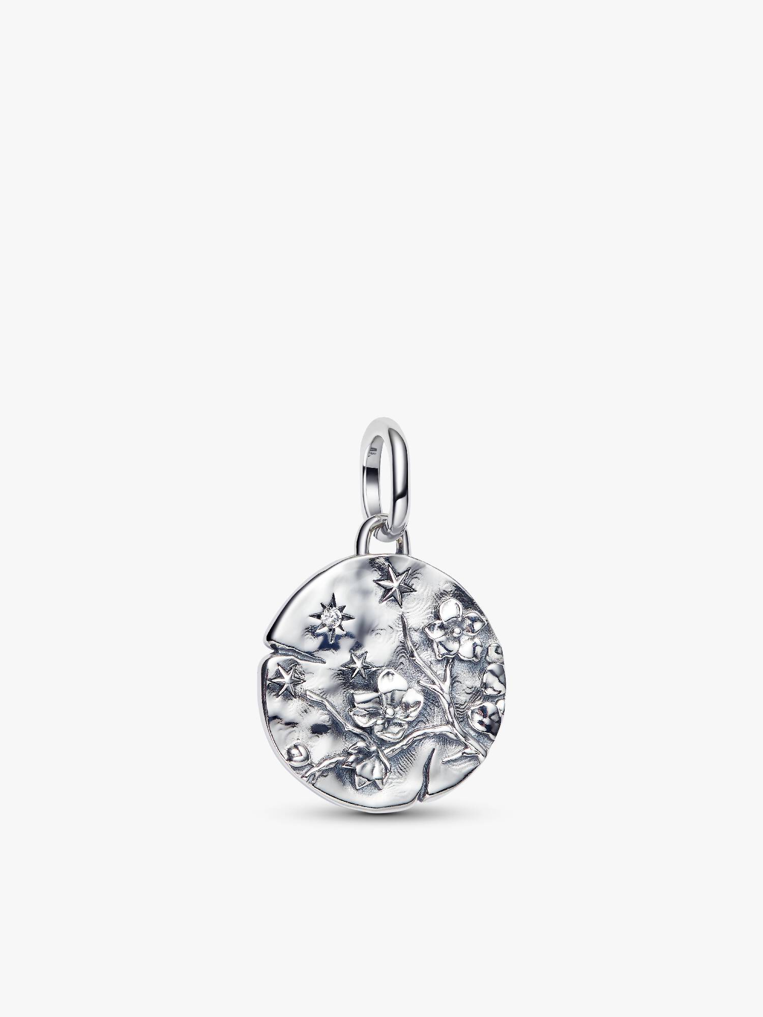 Kirsebærblomst Medaljong Charm